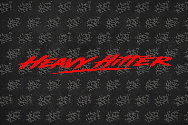 8” HeavyHitter decals
