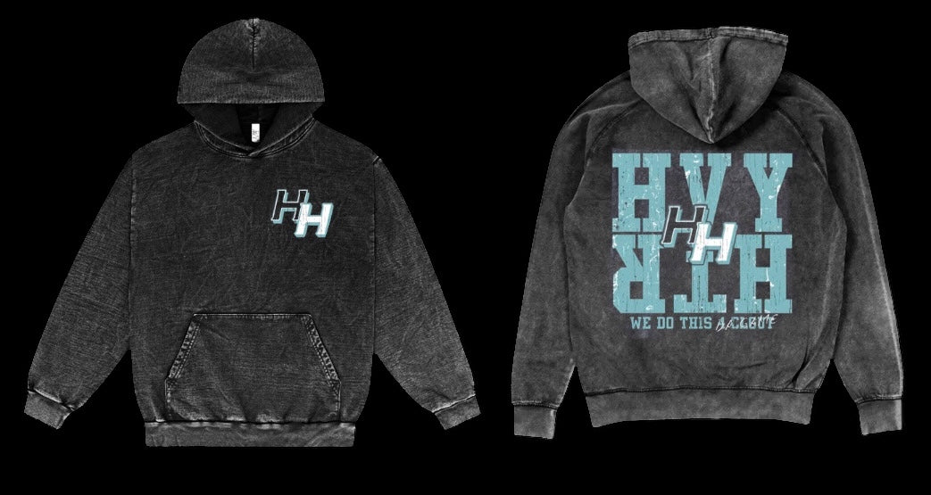 Heavy Hitter Hoodie-Blue