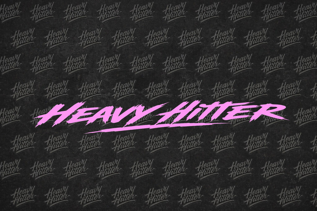 8” HeavyHitter decals