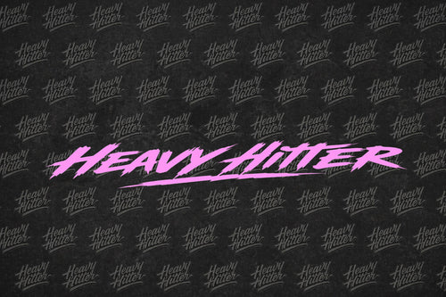 8” HeavyHitter decals