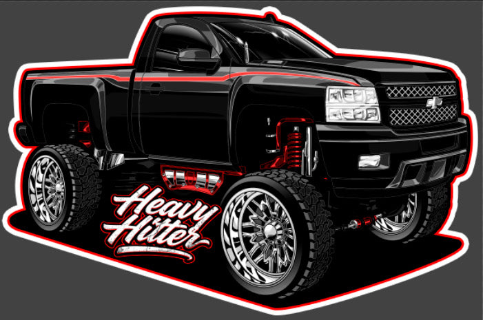 Baby max/heavy hitter logo