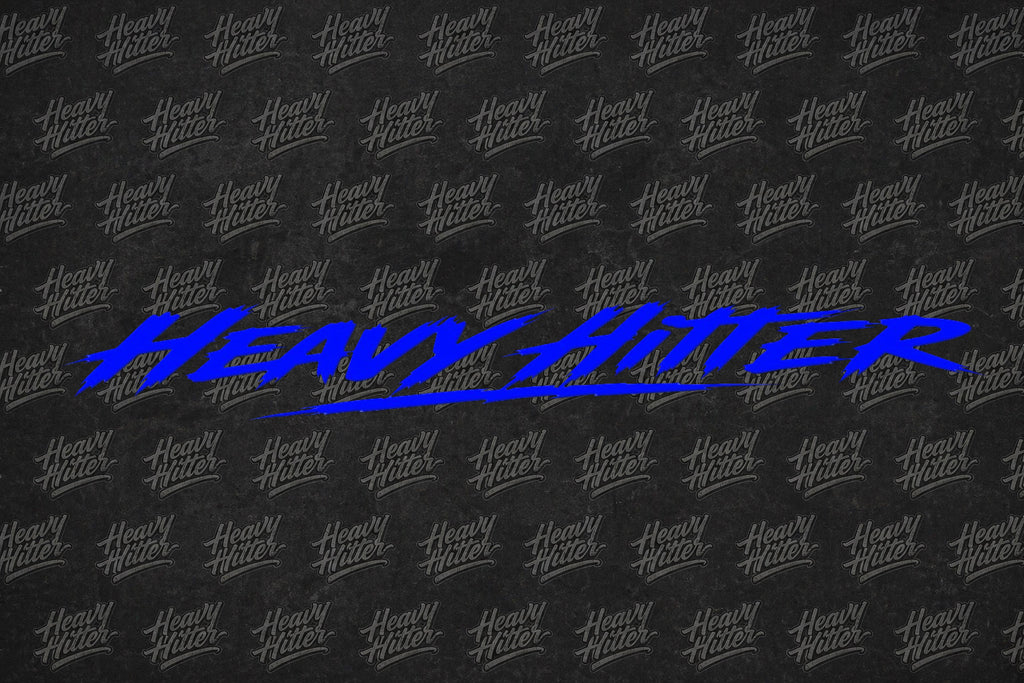 8” HeavyHitter decals
