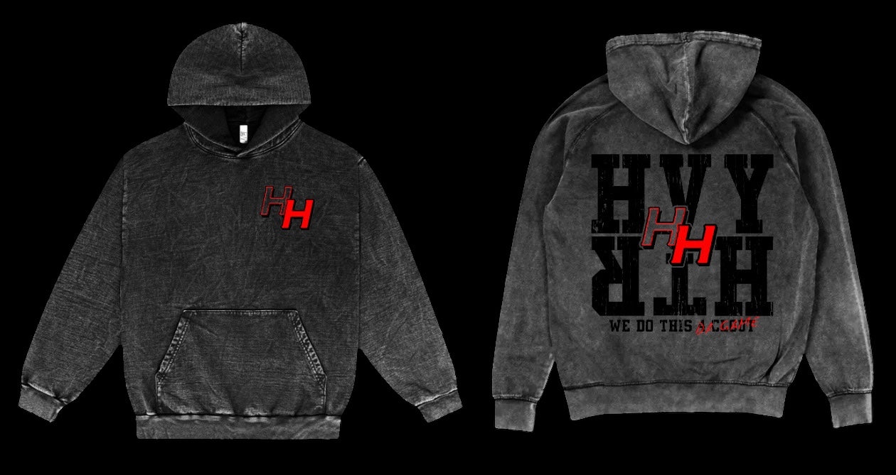 Heavy Hitter Hoodie-Red