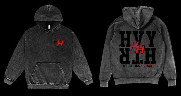 Heavy Hitter Hoodie-Red