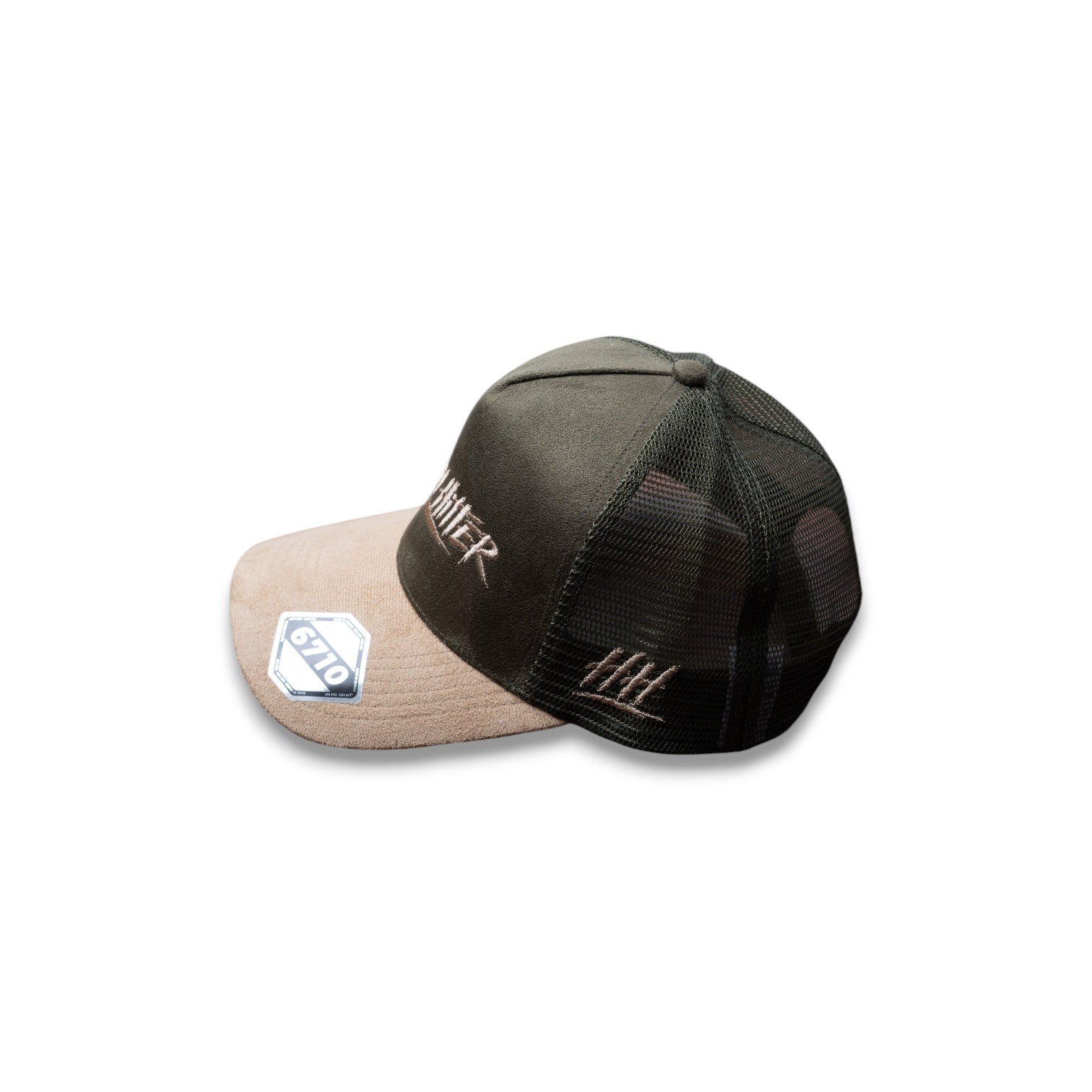 Heavy Hitter Olive Green / Beige Hat