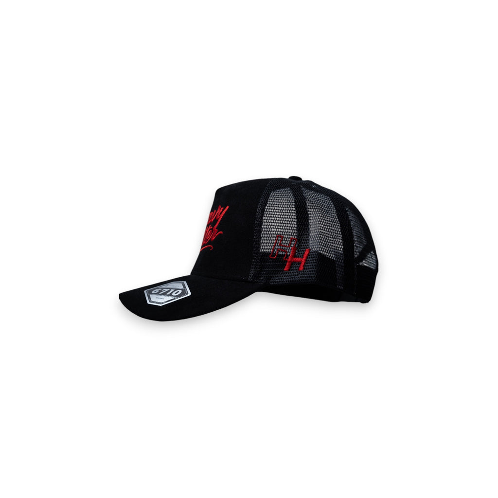 Heavy Hitter Black / Red Hat 1-logo