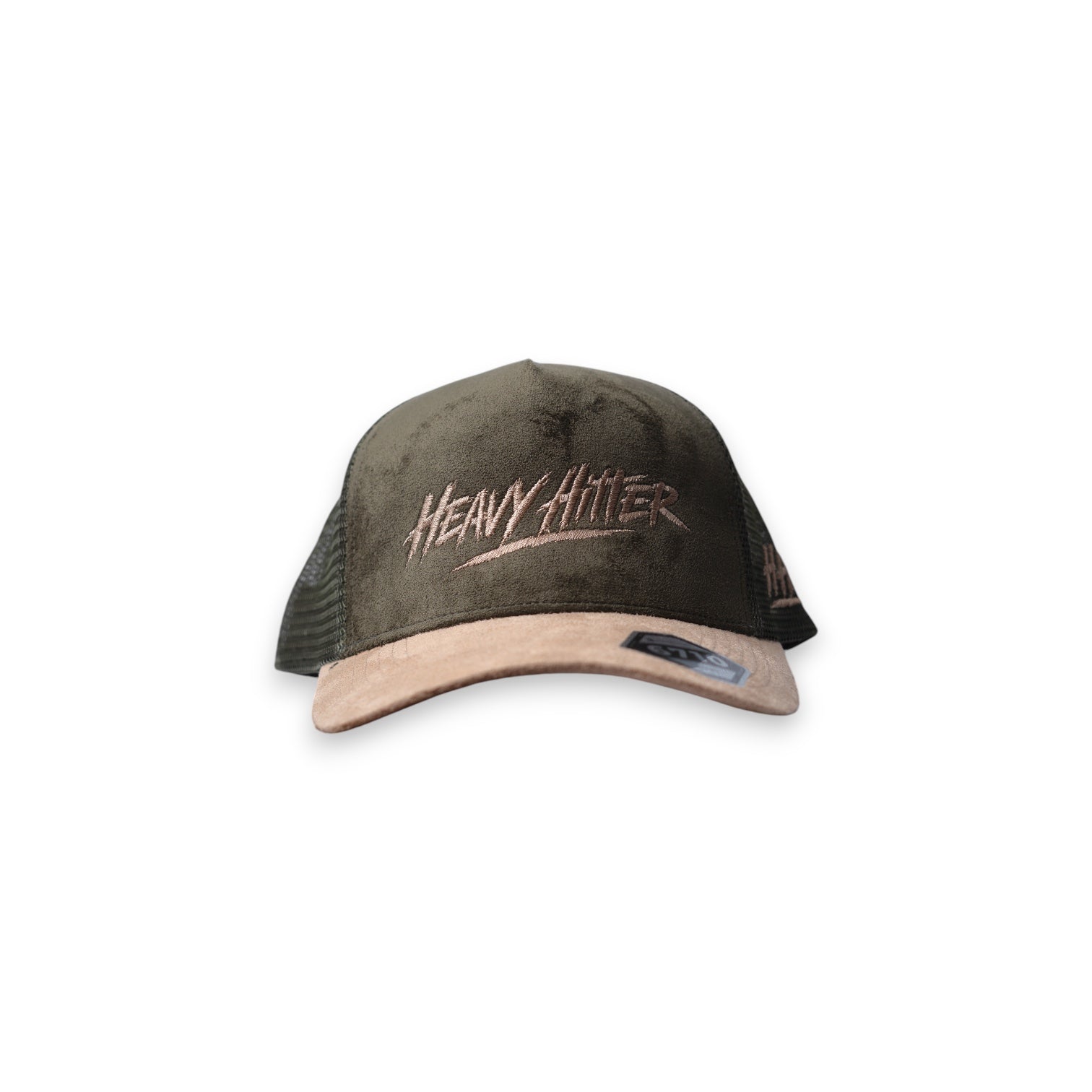Heavy Hitter Olive Green / Beige Hat